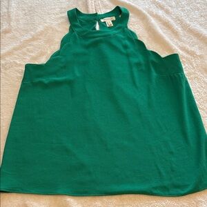 Monteau Green Sleeveless Tank Top